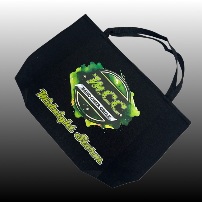 EINZELSTÜCK Tasche Leinenbeutel groß Design MCCPlanet Midnight Storm